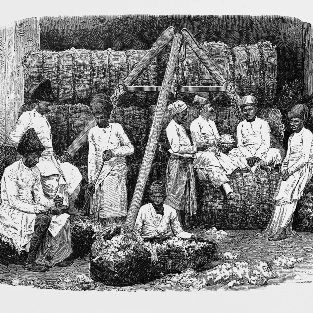 A ritual of religious offering.