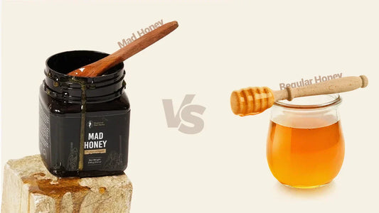 Regular Honey vs Mad Honey