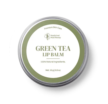 Green tea lip balm