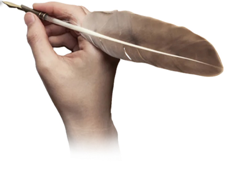 hand with fur